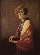 Grant Wood Miss France oil painting picture wholesale